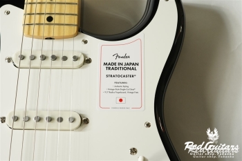 Made In Jaapan TRADITIONAL 50s STRATOCASTER - Black